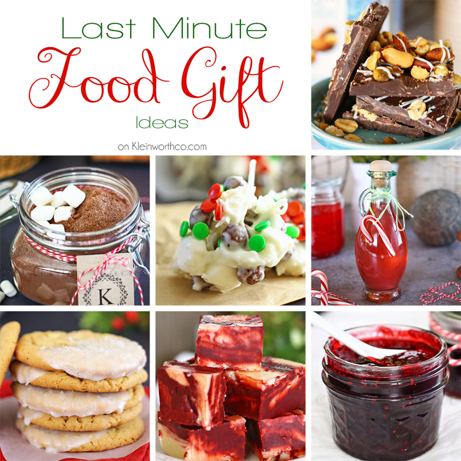 Last Minute Food Gift Ideas