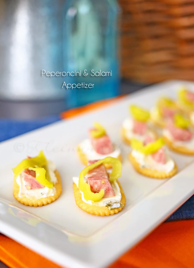 Peperoncini & Salami Appetizer