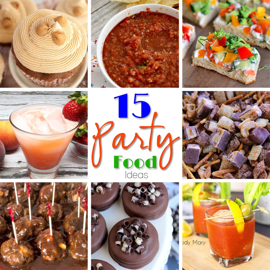 15 Party Food Ideas