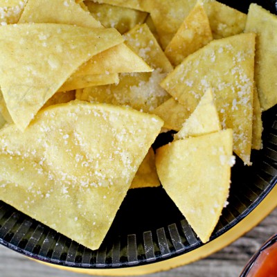 Parmesan Tortilla Chips