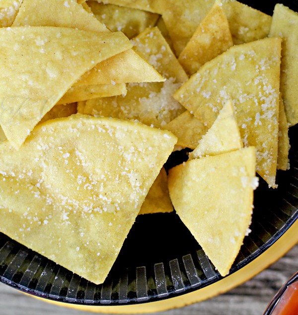 Parmesan Tortilla Chips