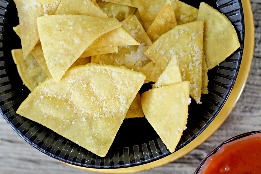 Parmesan Tortilla Chips