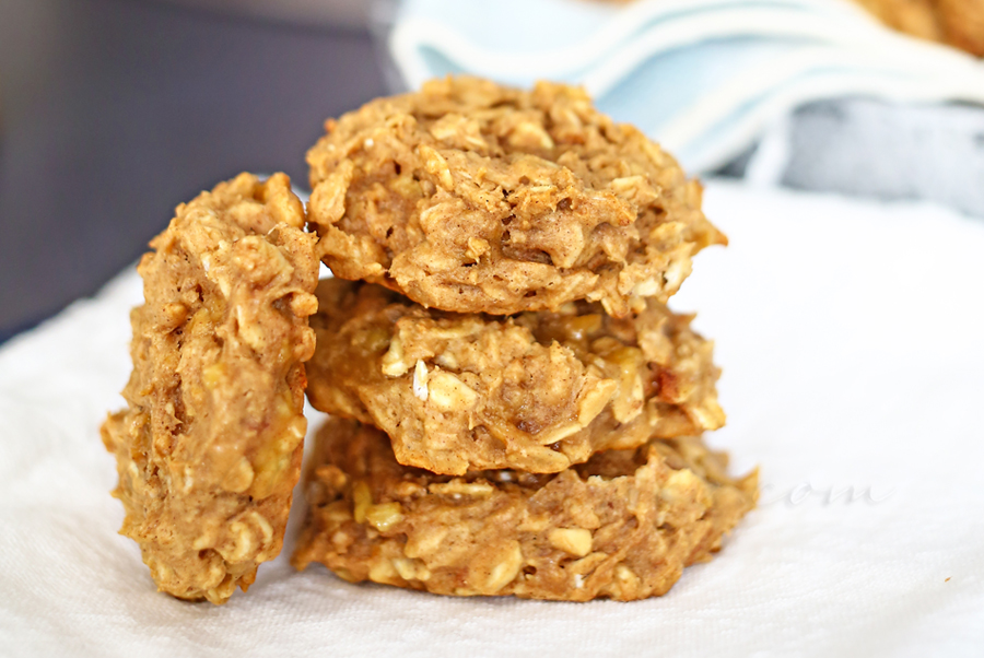 Peanut Butter & Banana Breakfast Cookies