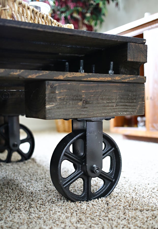 Industrial Cart Coffee Table