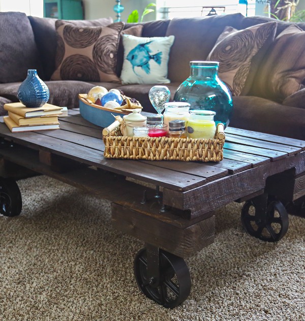 Industrial Cart Coffee Table