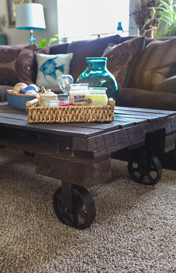 Industrial Cart Coffee Table