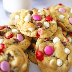 Valentine Chocolate Chip Cookies