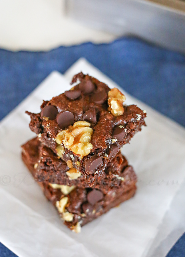 Triple Chocolate Brownies