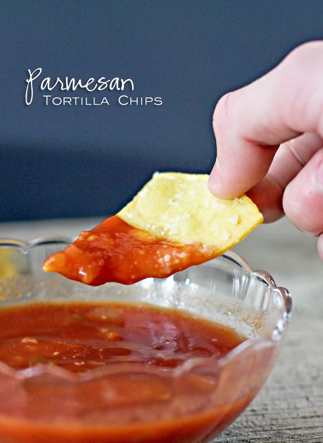 Parmesan Tortilla Chips