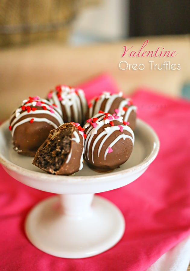 Valentine Oreo Truffles