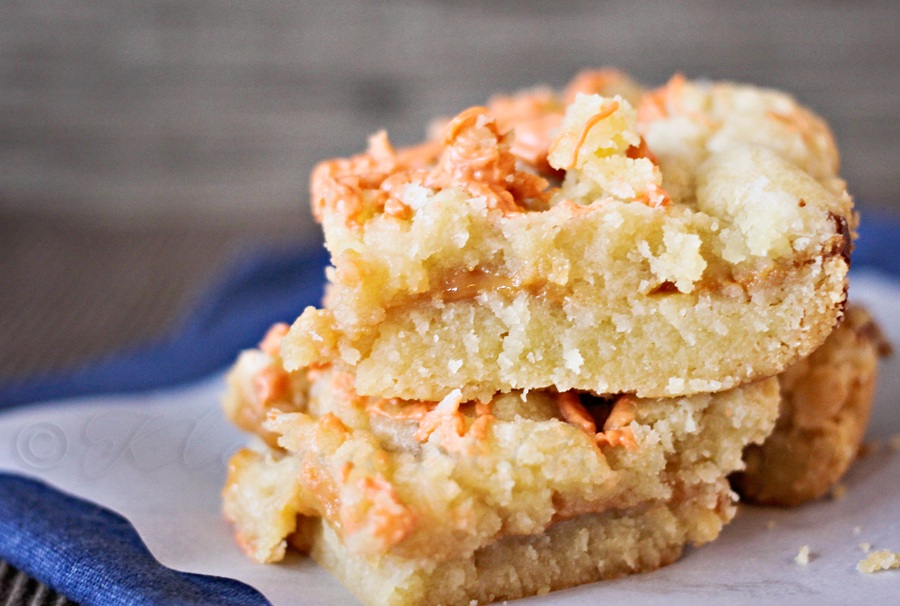 Dulce de Leche Shortbread Bars