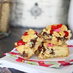 Valentine Shortbread Bars