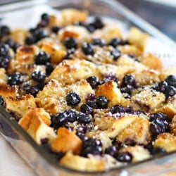 Blueberry Baked French Toast