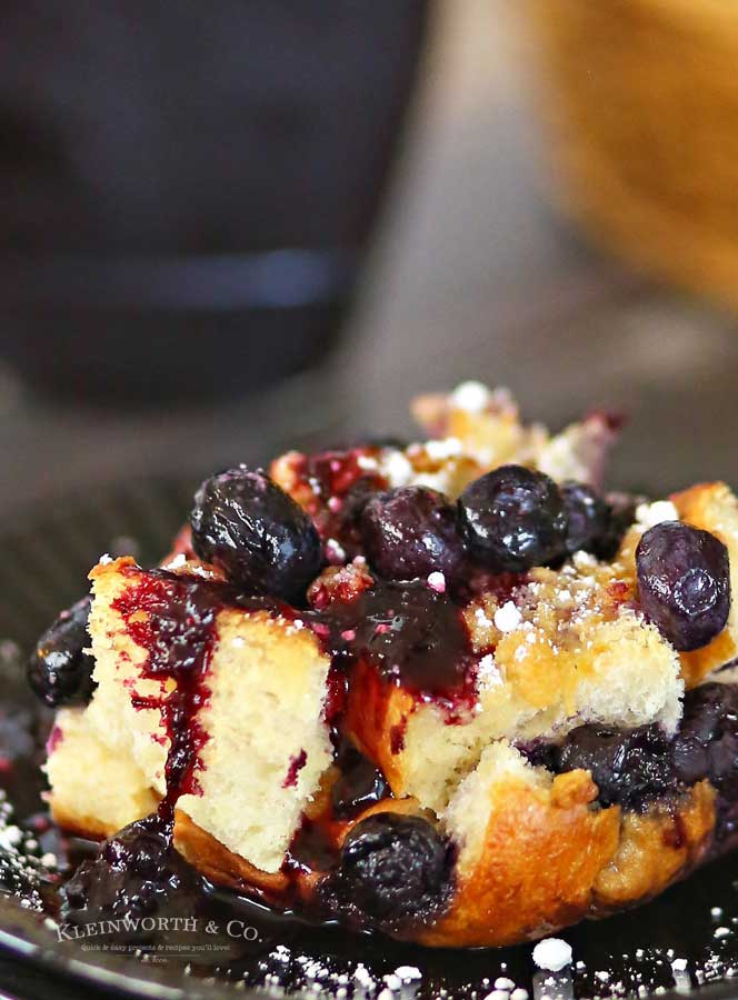 how to make Blueberry Baked French Toast