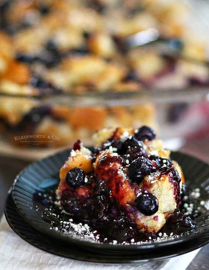 blueberry french toast casserole