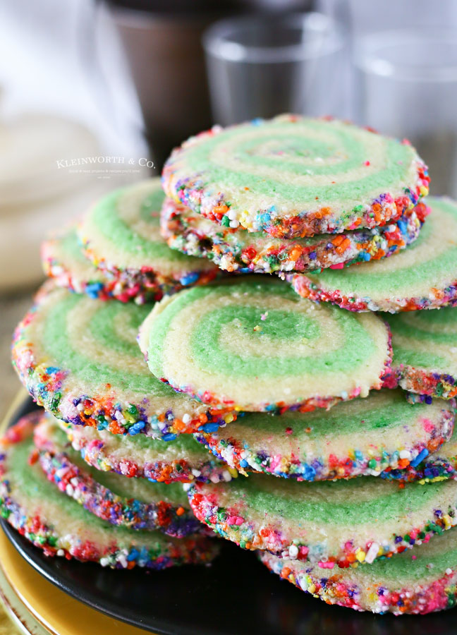 Irish celebration cookies