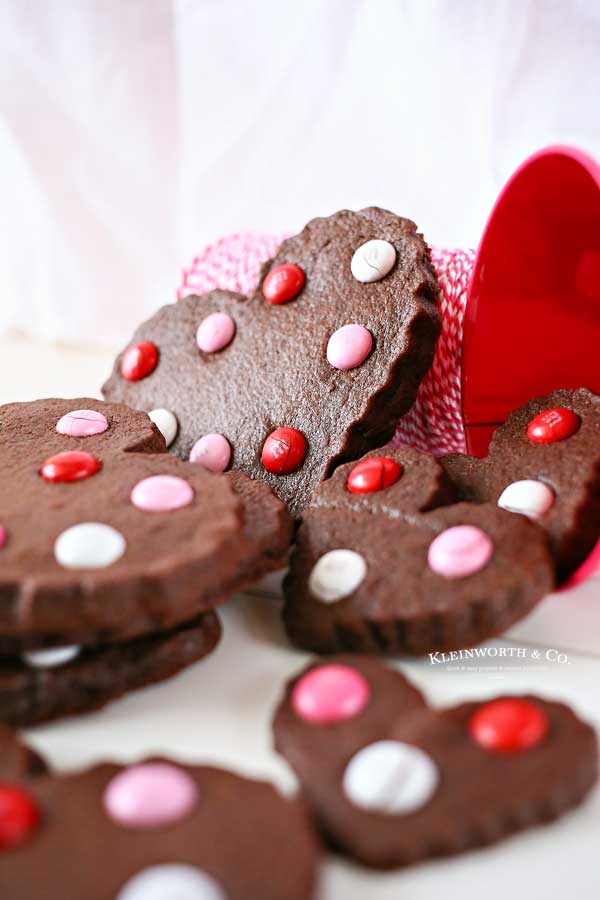 Valentine Chocolate Sugar Cookies recipe