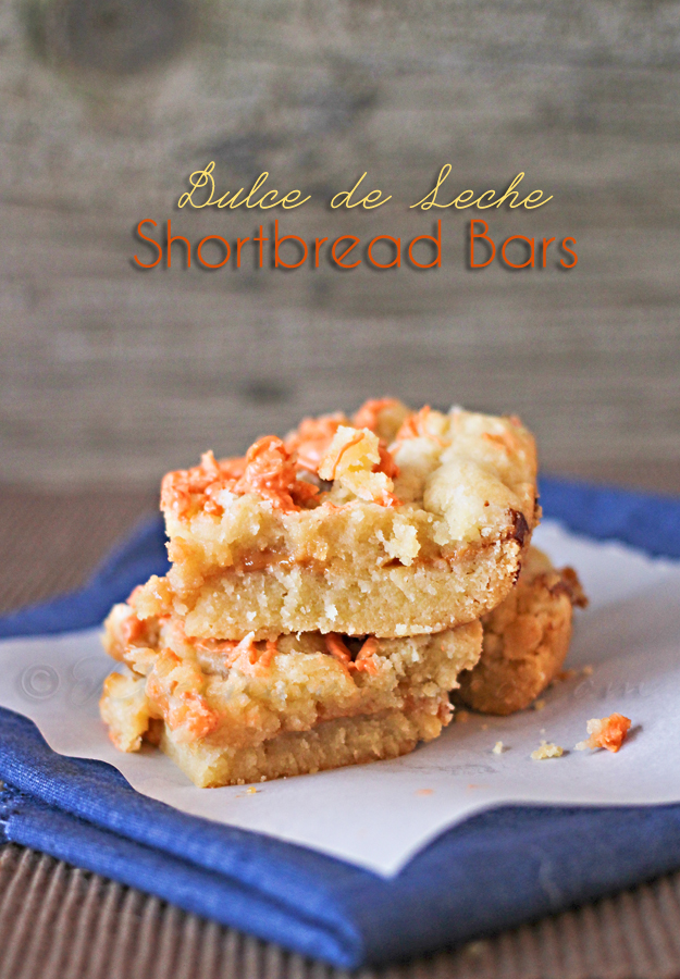 Dulce de Leche Shortbread Bars