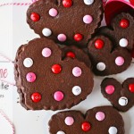 Valentine Chocolate Sugar Cookies
