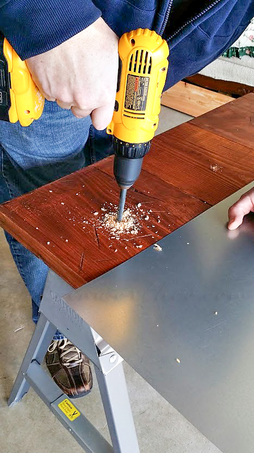 Industrial Sawhorse Desk