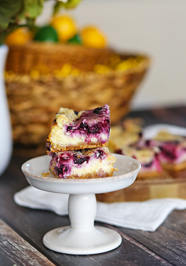 Blueberry Cheesecake Bars