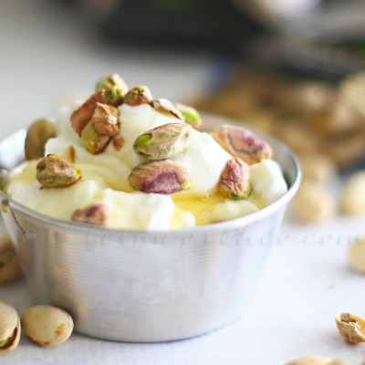 Pistachio & Honey Parfait