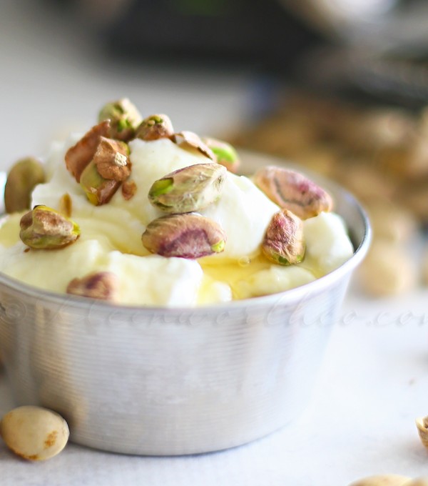 Pistachio & Honey Parfait