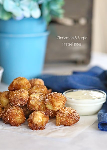 Cinnamon & Sugar Pretzel Bites