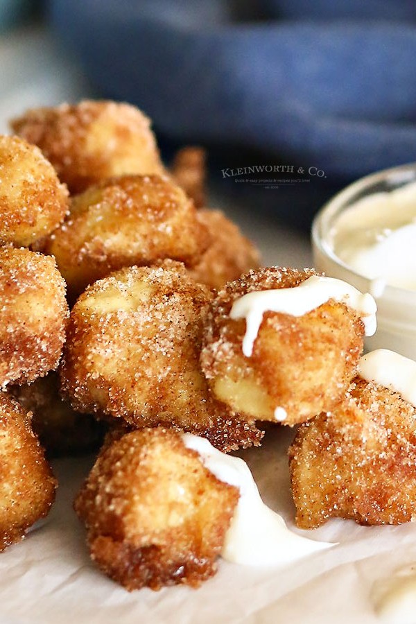 Cinnamon & Sugar Pretzel Bites recipe