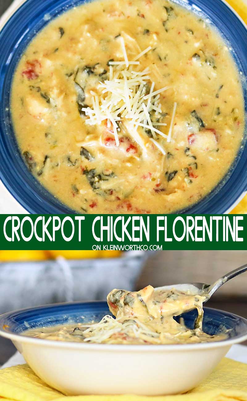 Crockpot Chicken Florentine