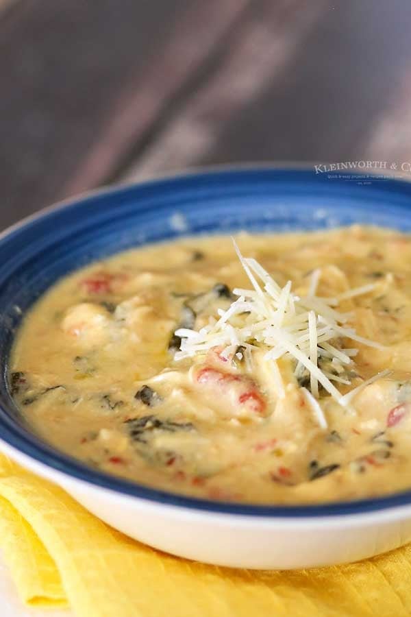 Crockpot Chicken Florentine recipe