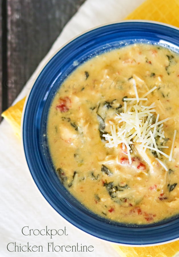 Crockpot Chicken Florentine