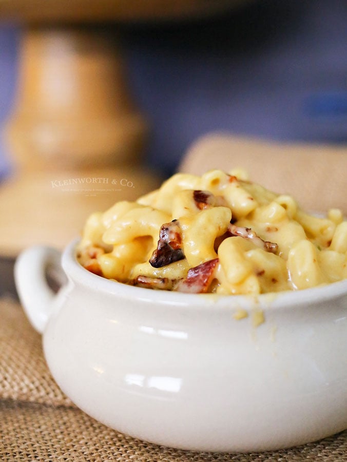 homemade mac & cheese