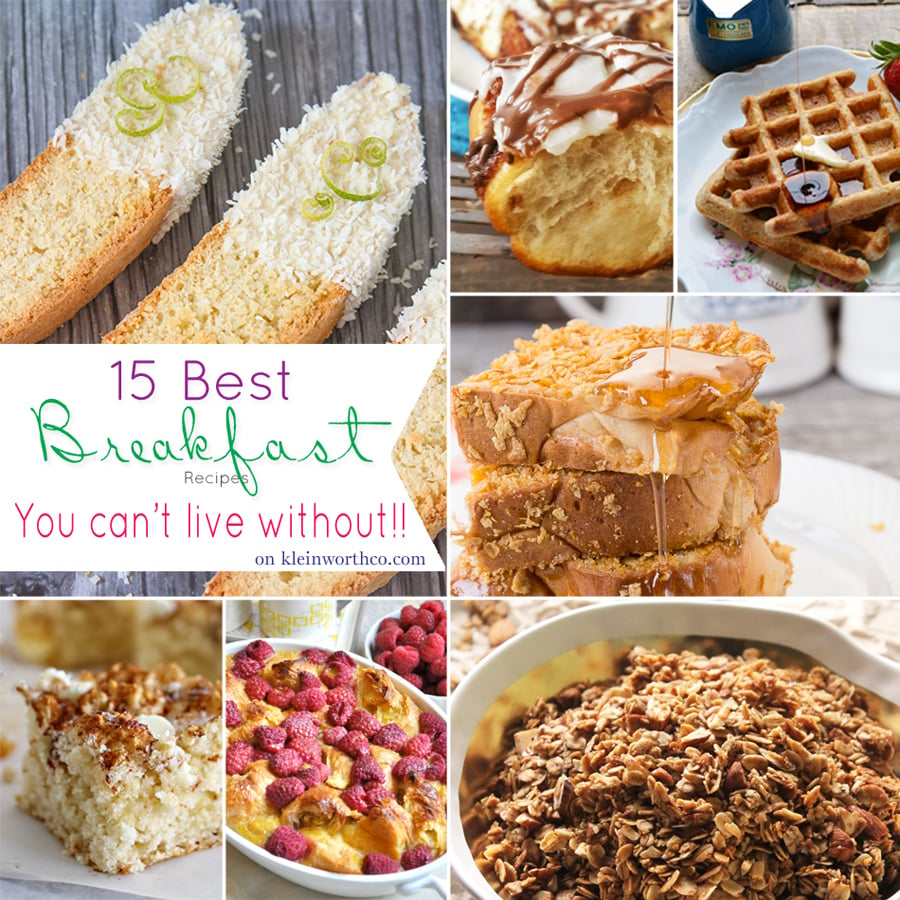 12 Easy Breakfast Ideas - Kleinworth & Co