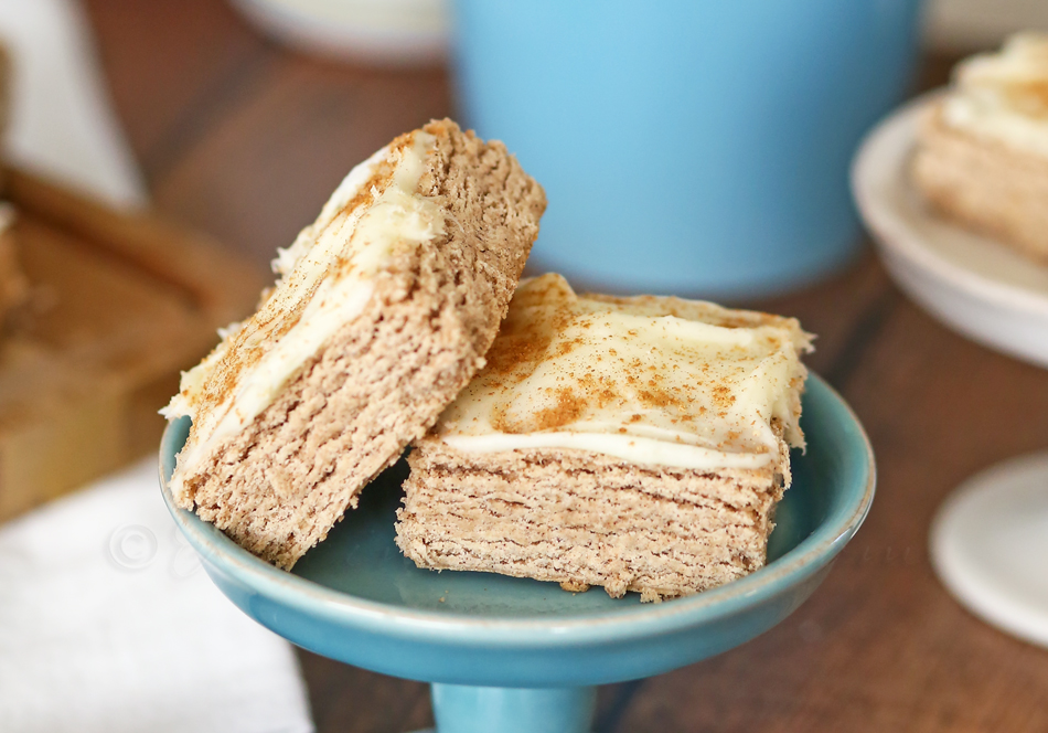 Cinnamon Cookie Bars