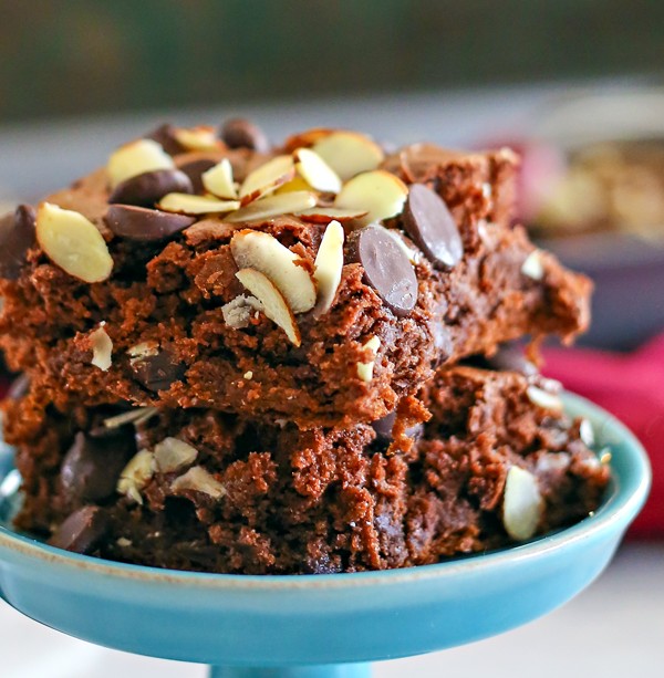 Dark Chocolate & Almond Dump Cake