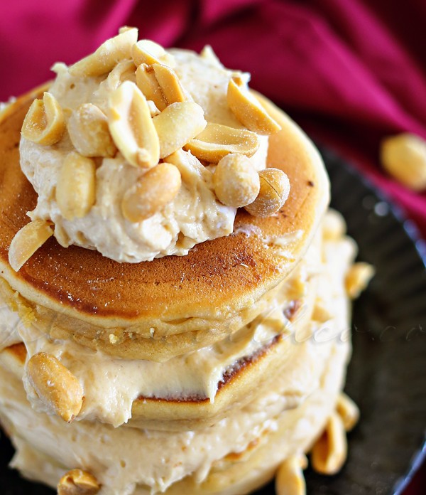 Peanut Butter Overload Pancakes