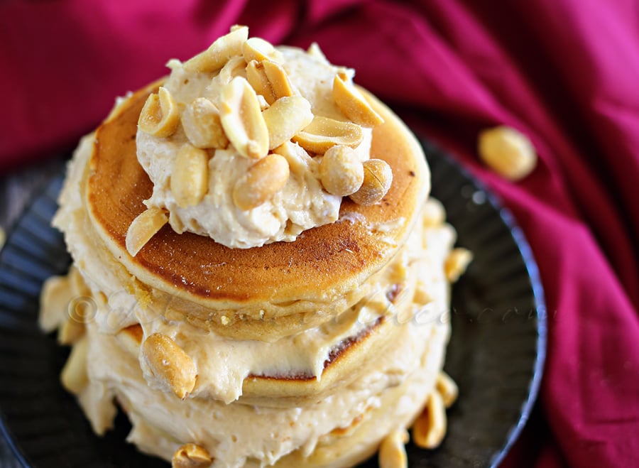 Peanut Butter Overload Pancakes