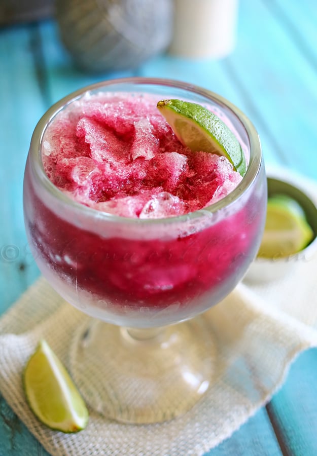 Blueberry Margarita Mocktail