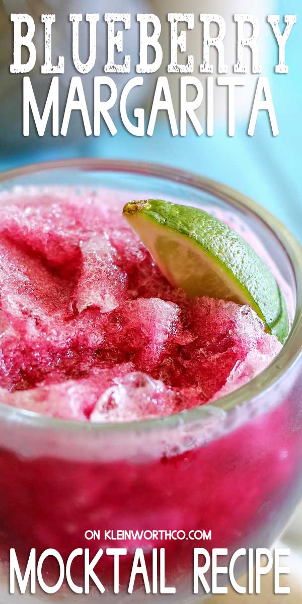 Blueberry Margarita Mocktail