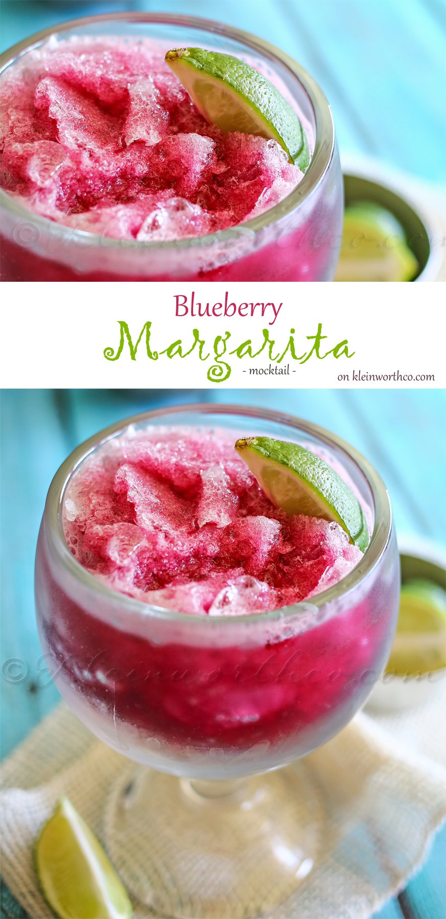 Blueberry Margarita Mocktail