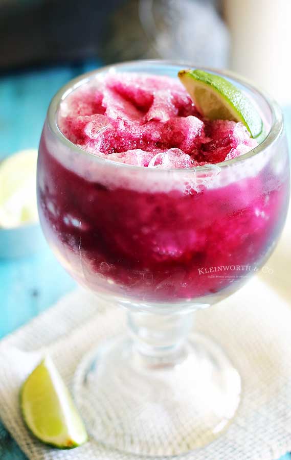 virgin Blueberry Margarita