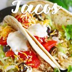 Crock Pot Chicken Tacos