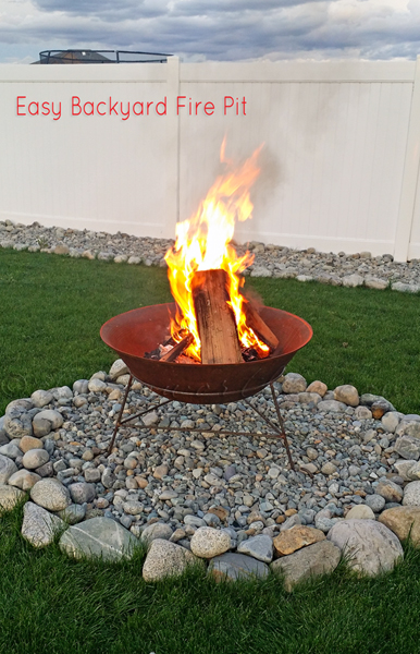 Easy Backyard Fire Pit
