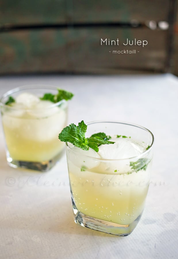 Mint Julep Mocktail : Mocktail Monday