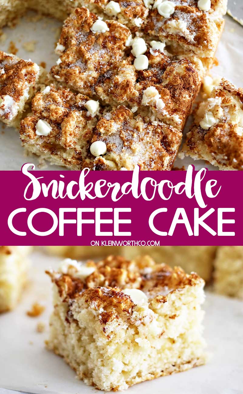 Snickerdoodle Coffee Cake