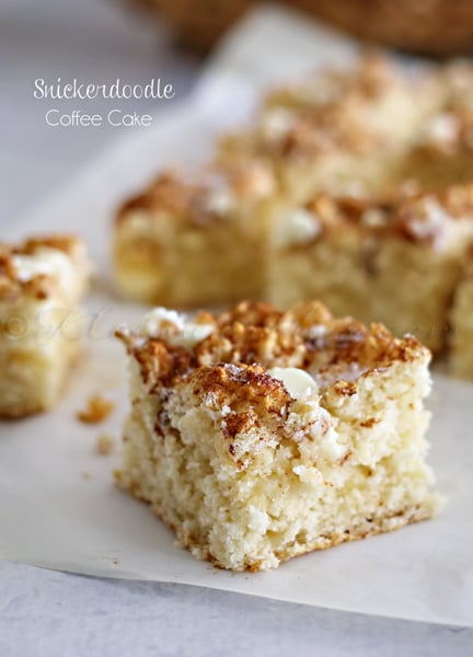 Snickerdoodle Coffee Cake