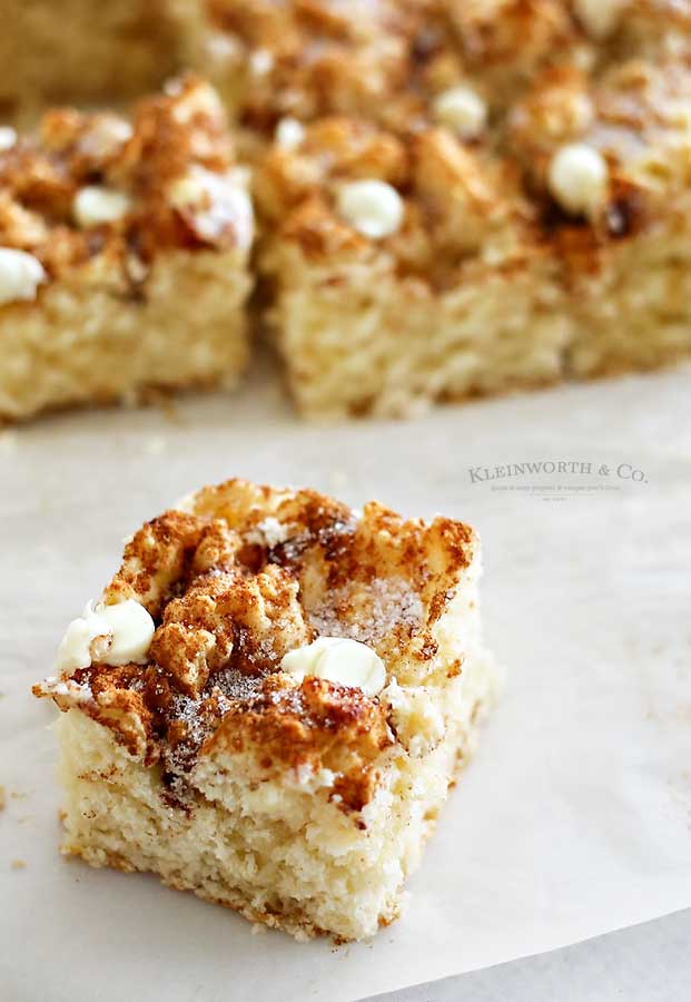 Snickerdoodle Coffee Cake breakfast recipe