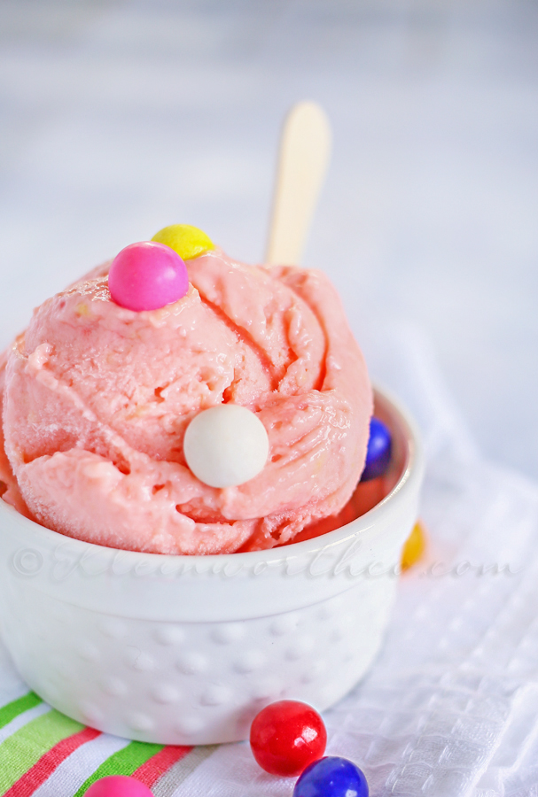 Bubble Gum Frozen Yogurt