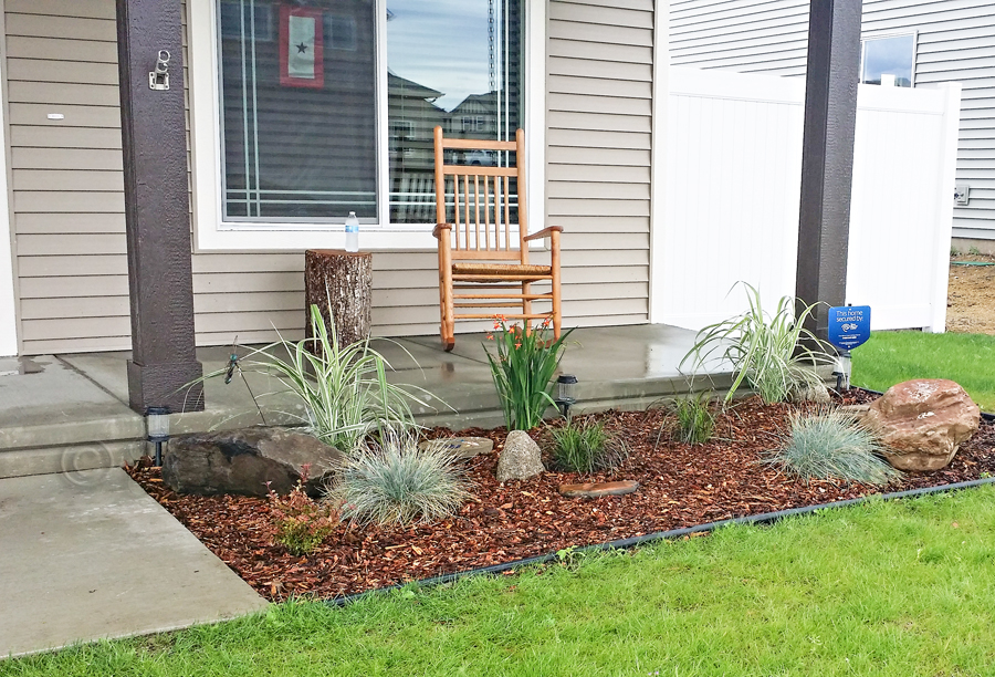 Summer Porch Makeover - before